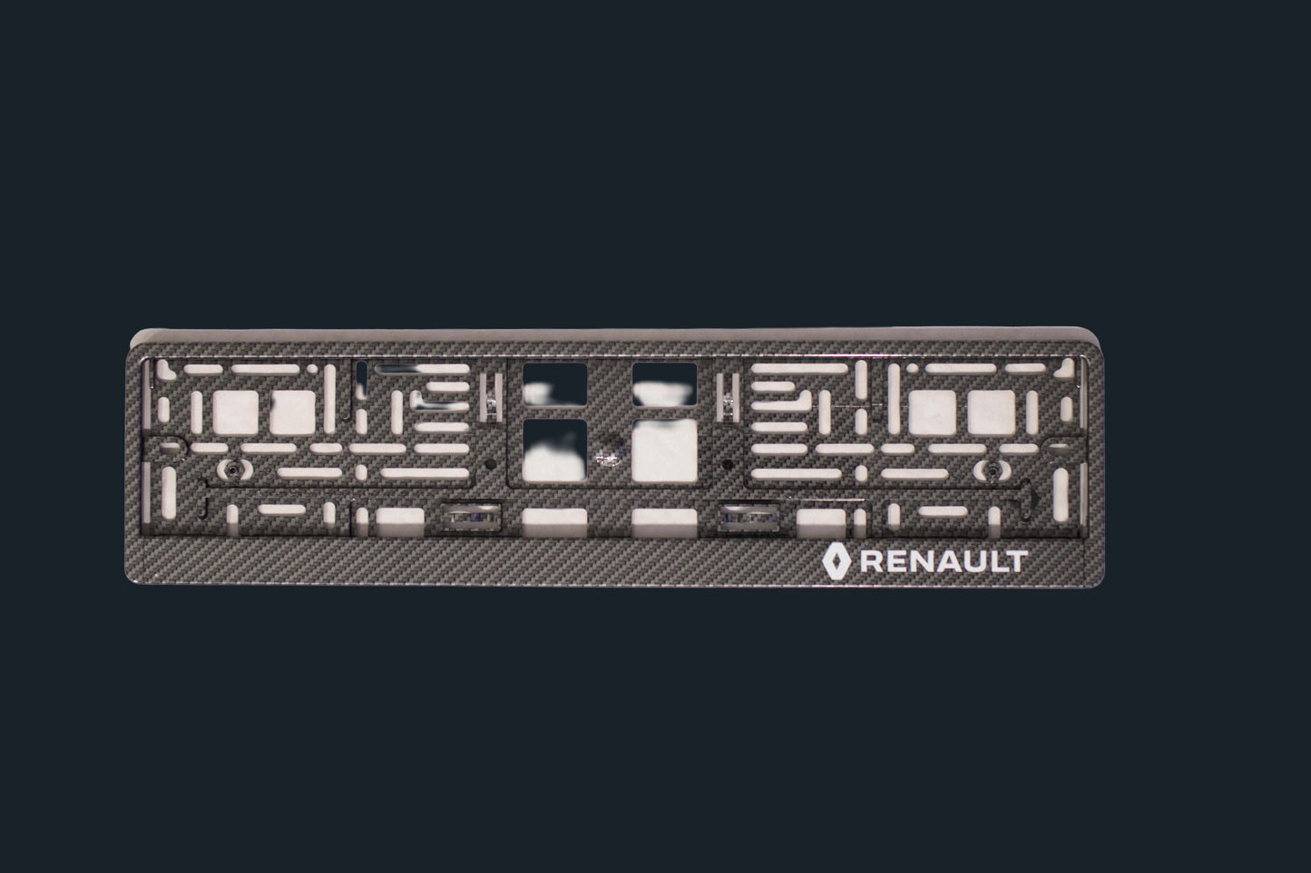 Support de plaque carbone universel Renault