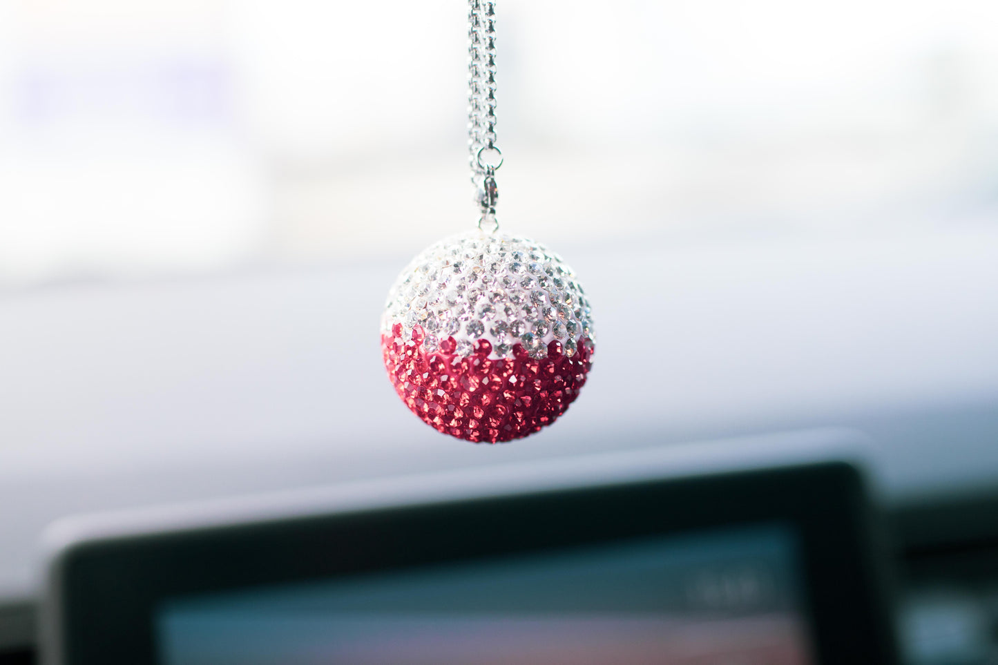 Accessoire rétroviseur à strasse Disco Ball