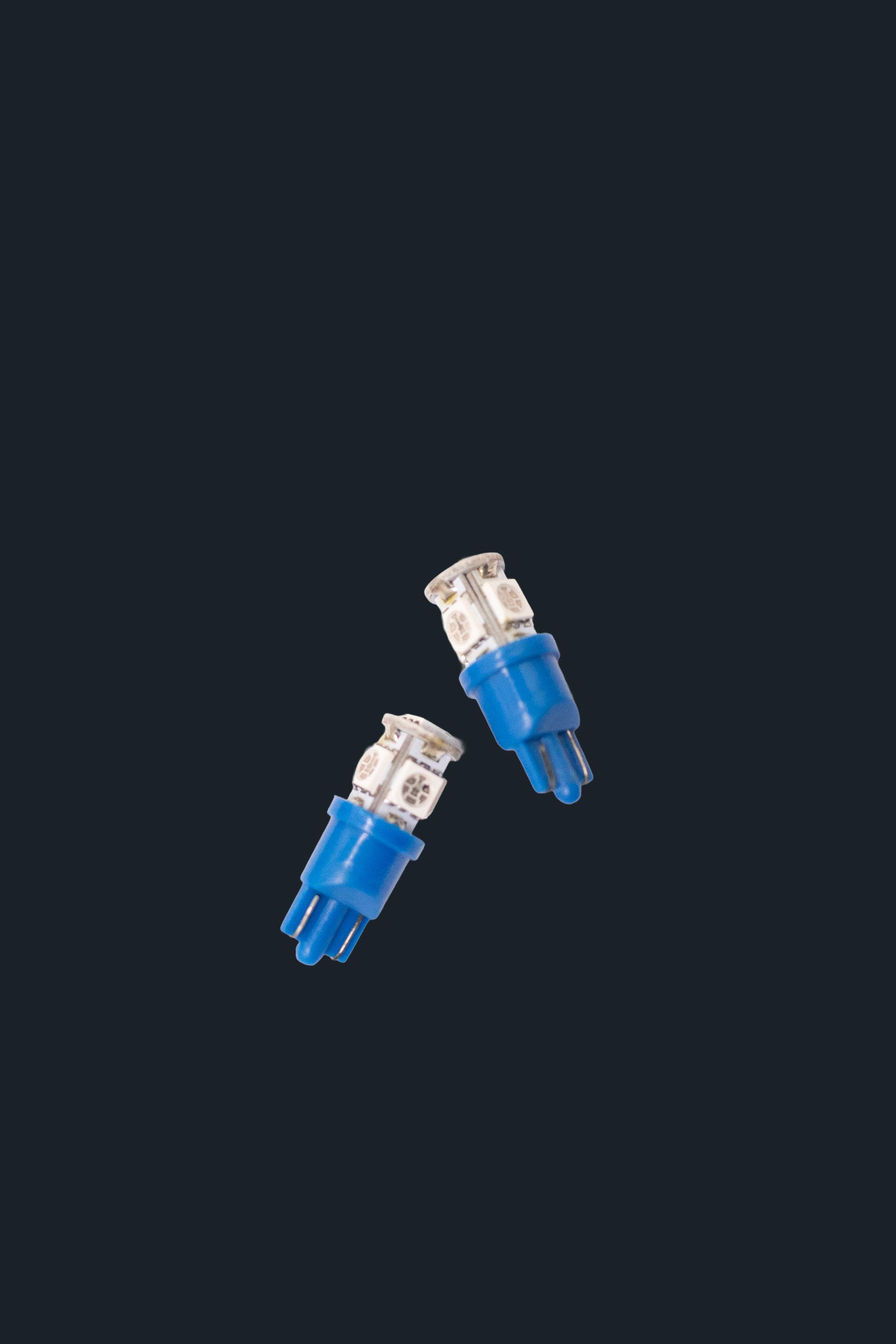 Ampoule LED T10, 12V, Bleu Flash