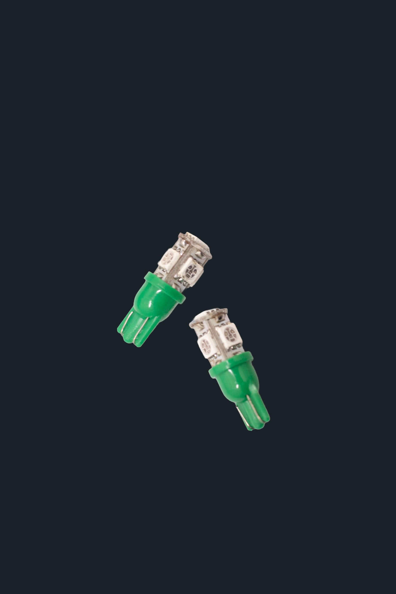 Ampoule LED T10, 12V, Vert