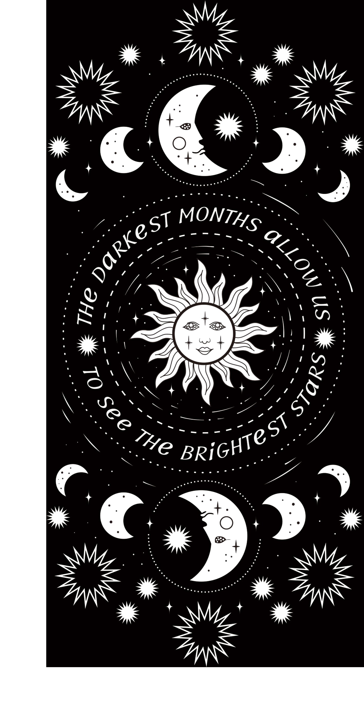 Coque de téléphone ICE-D "Moon circle"