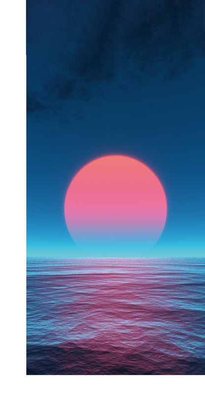 Coque de téléphone ICE-D "Neon Sunset"