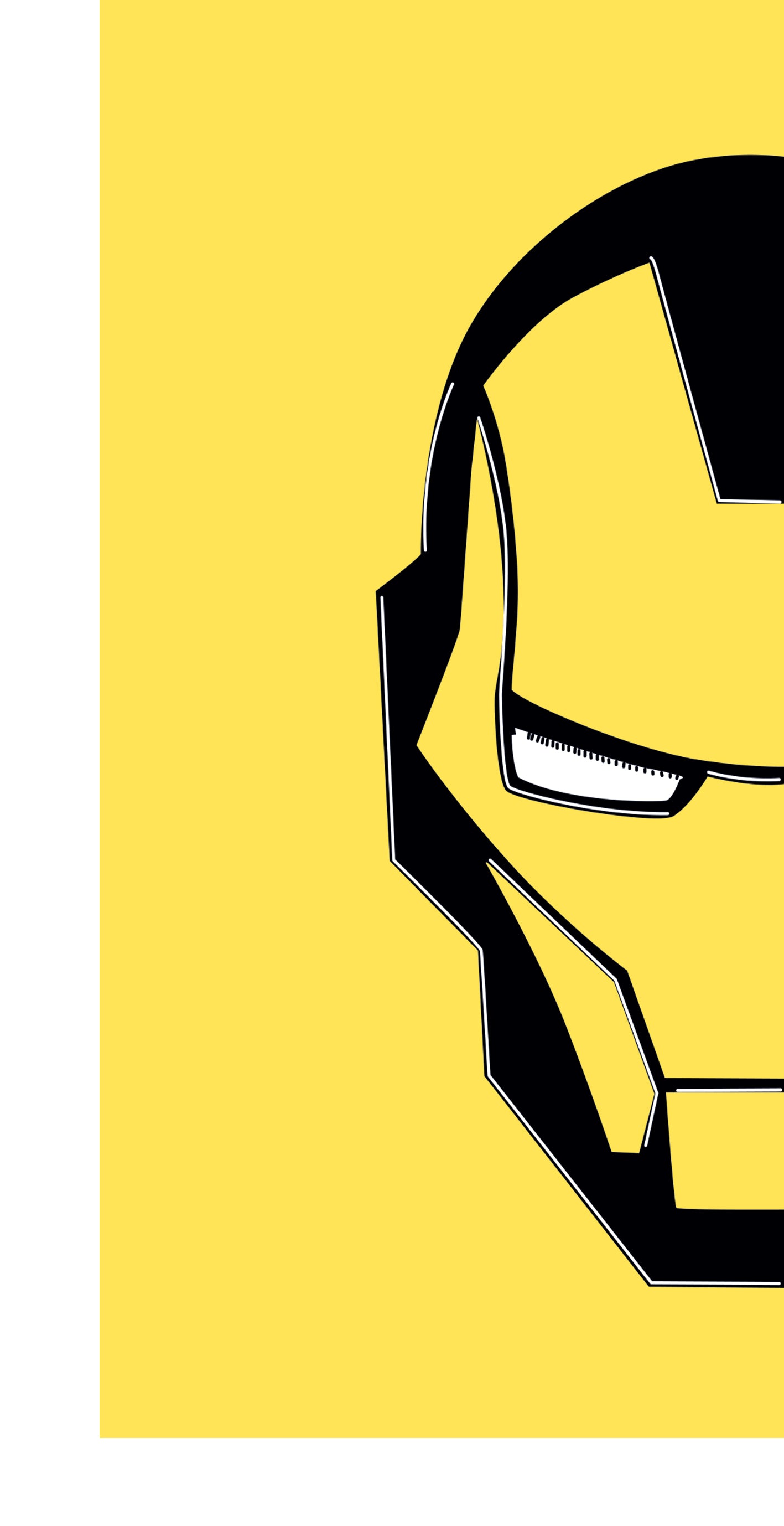 Coque de téléphone ICE-D "Yellow Iron Man"