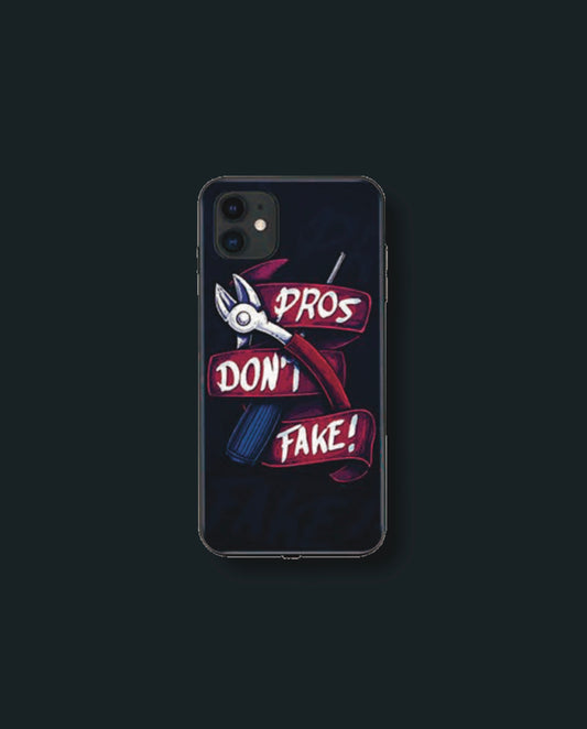 Coque de téléphone ICE-D "Pro Don't Fake"