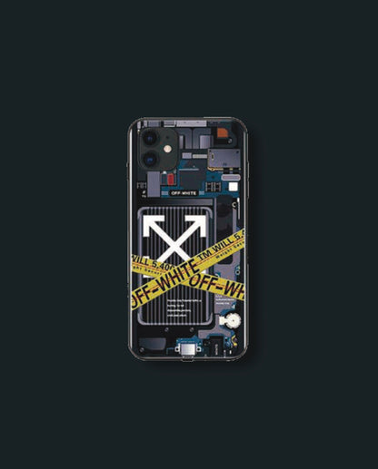 Coque de téléphone ICE-D "OFF-WHITE"