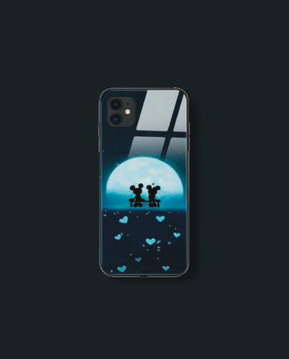 Coque de téléphone ICE-D "Micket & Mini under the moon"