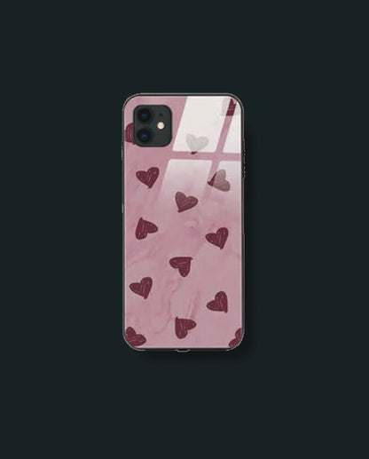 Coque de téléphone ICE-D "DRAWED HEARTS"
