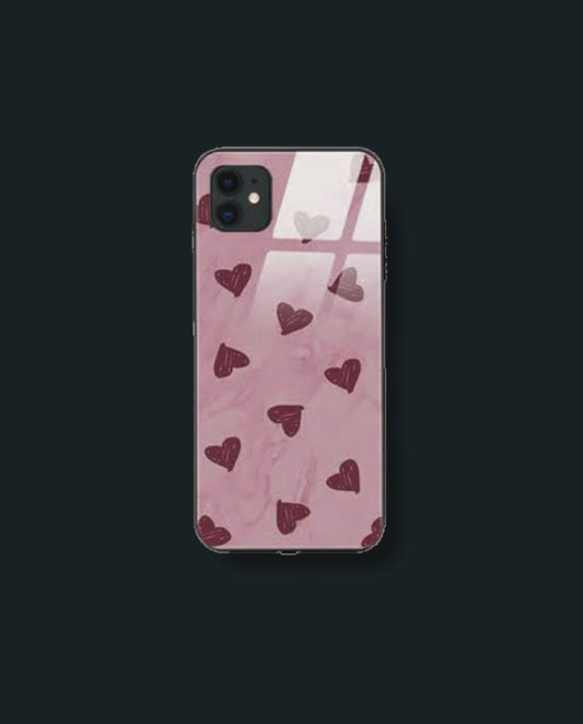 Coque de téléphone ICE-D "DRAWED HEARTS"