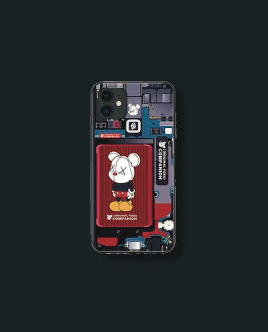 Coque de téléphone ICE-D "SEE THROUGH BEAR"
