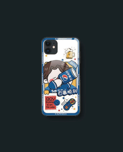 Coque de téléphone ICE-D "PEPSI CUTE 2"