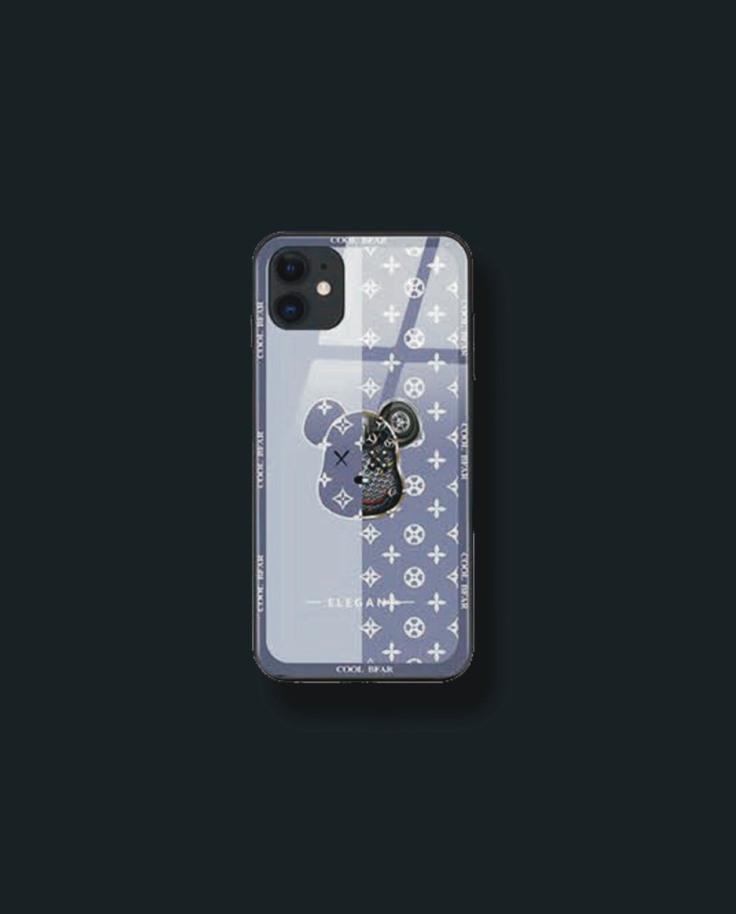Coque de téléphone ICE-D "BEAR ELEGANT"