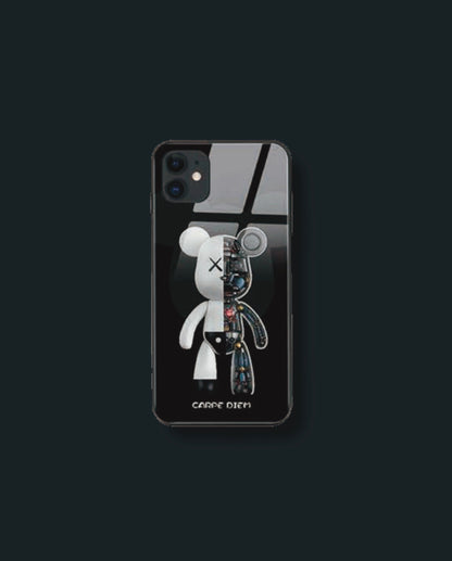 Coque de téléphone ICE-D "BEARBRICK CARPE DIEM"