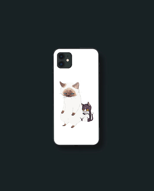 Coque de téléphone ICE-D "SAD CATS"