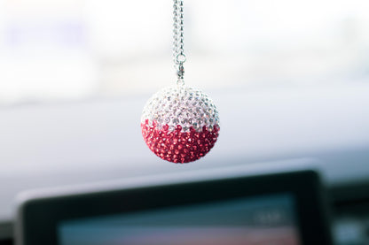 Accessoire rétroviseur à strasse Disco Ball