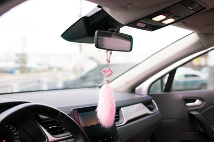 Accessoire rétroviseur à strasse Sweet Kiss
