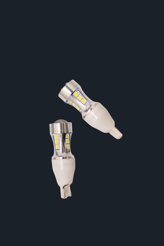 Ampoule LED T15 2 plots, Blanc 12V