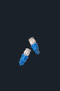 Ampoule LED T10, 12V, Bleu Flash