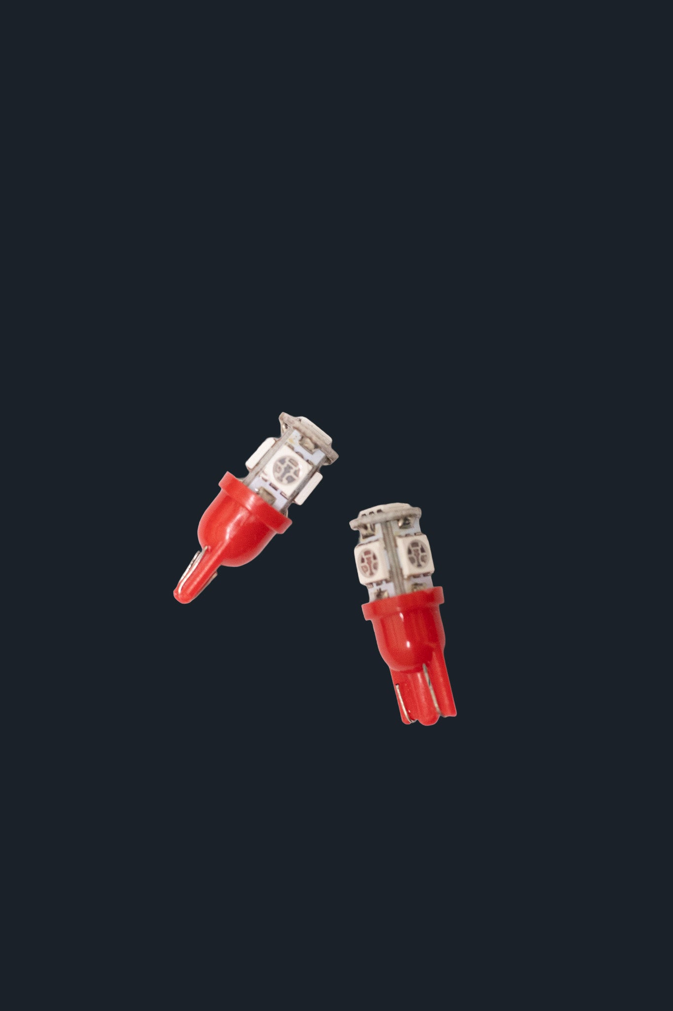 Ampoule LED T10, 12V, Rouge Flash